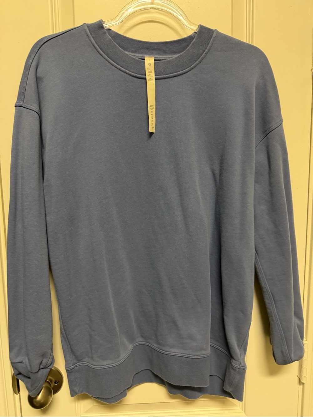 lululemon athletica Men's Crewneck Sweatshirt - Slate Blue